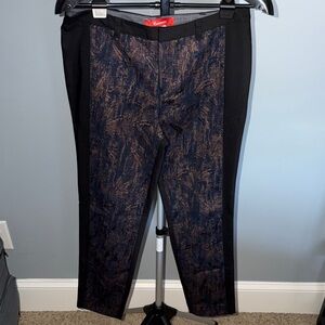 Cartonnier Black and Brown Artistic Pants